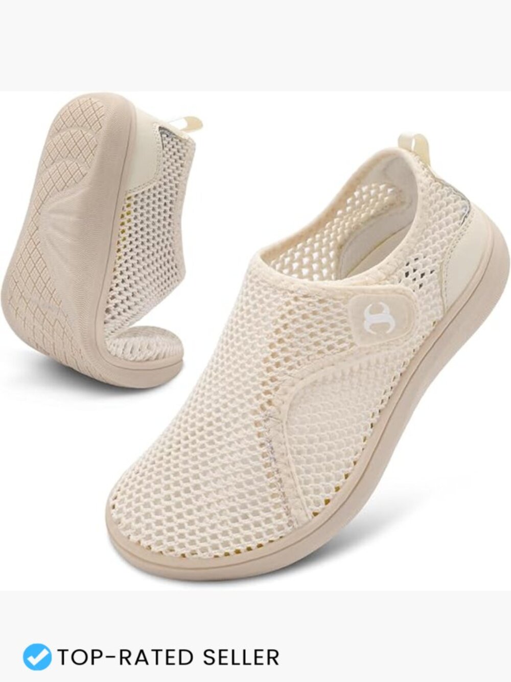Womens Water Shoes Quick-Dry Barefoot Walking Shoes Wide Width Beach Pool